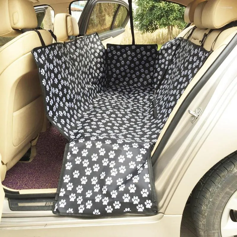 Hondenauto -zitplaatsen Pet Cover Honden Carrier Hangmat Veiligheid Beschermer Achter achter Mat Waterdichte Trave -benodigdheden