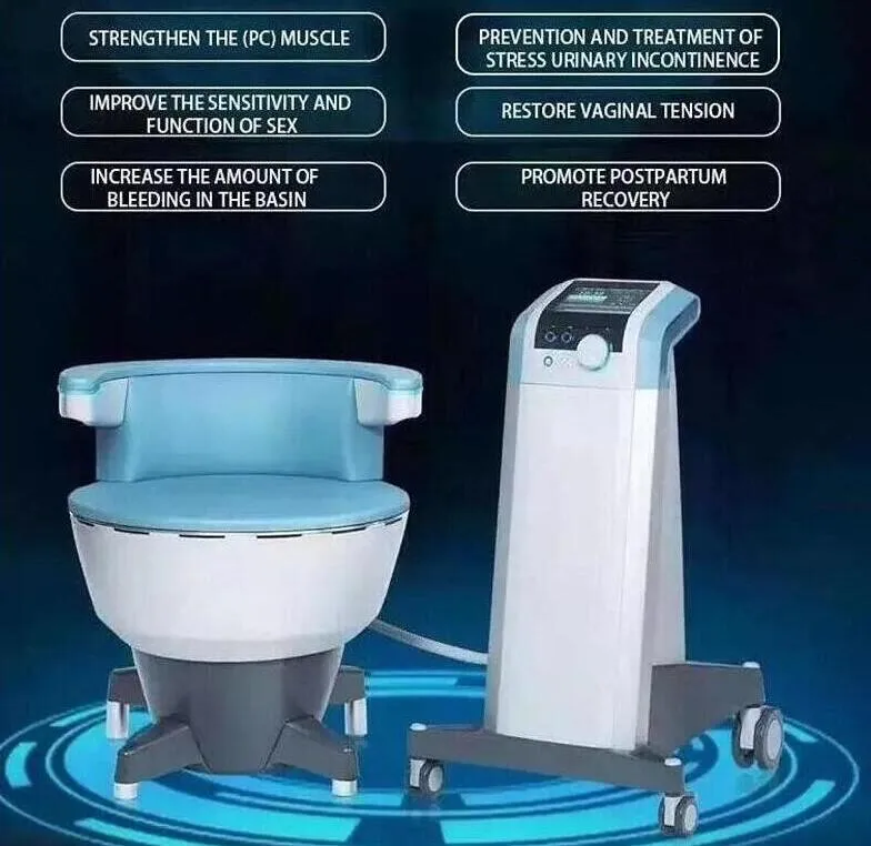 Professional EM-chair slimming Improve sexual sensitivity vagina tighten increase vaginal wall promote postpartum recover pelvic floor repaired machine