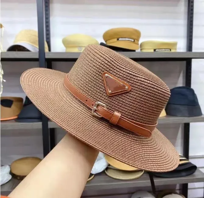 Beach Hat Mens Designer Outback Hat Style Leather Cowboy Old Style Hat for  Men and Women Western Wide Brim Vintage Designer Straw Hat Flat Top Hat
