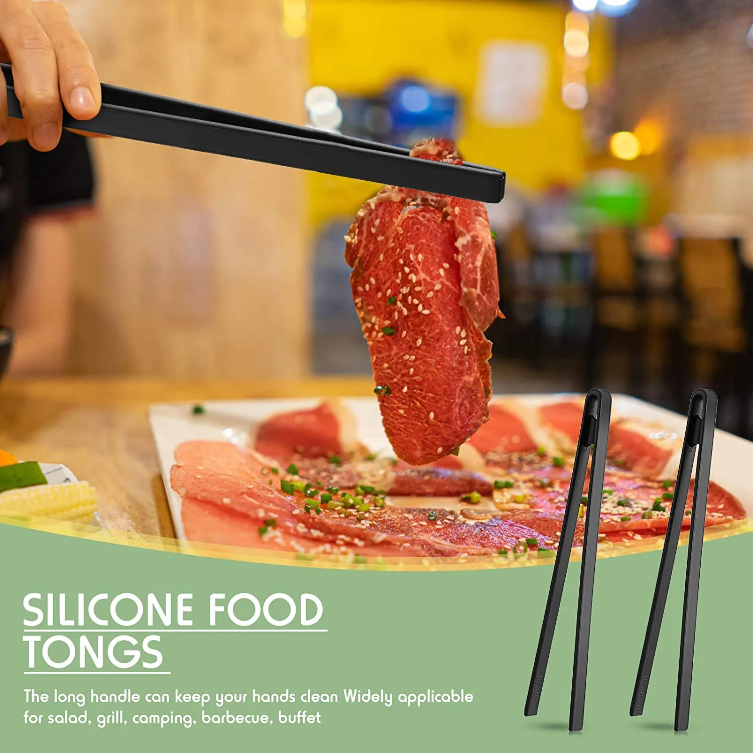 Toaster 2025 tongs silicone