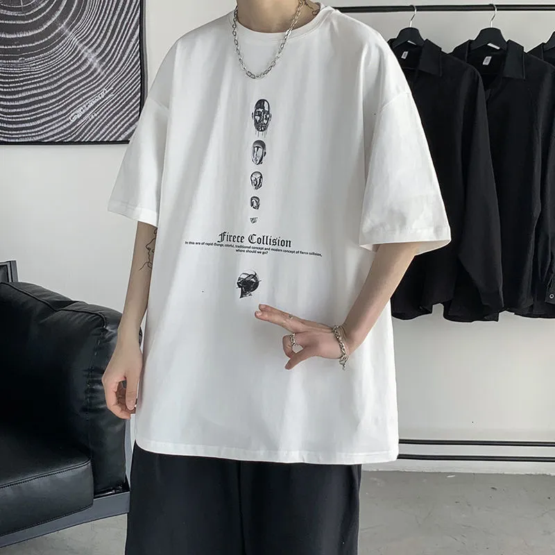 Men's T-Shirts Privathinker Harajuku Funny Graphic T-shirt Summer Man Casual Short Sleeve Tops Tee Oversize Tshirts Luxury T Shirt 230217