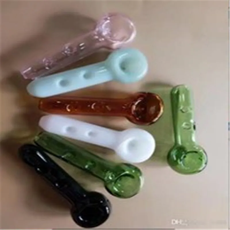Variety of color gourd smoke pot New Unique Glass Bongs Glass Pipes Water Pipes Hookah Oil Rigs Smoking with Droppe