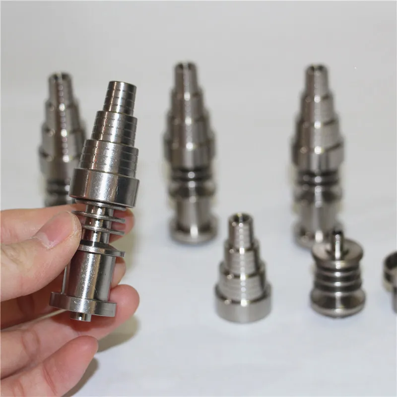 rookpijpen titanium nagel 10 mm14 mm19mm gewricht 6 in 1 domeloze titanium nagel voor mannelijk en vrouwelijk