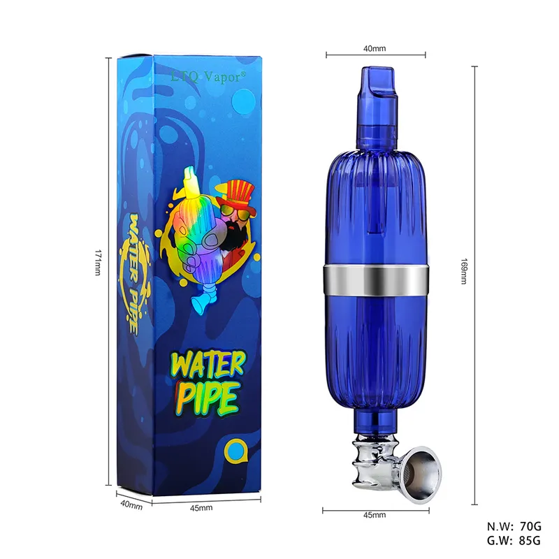 Autêntico LTQ Vapor Tubulação de Água Acessórios Erva Seca Vaporizador Bubbler Bongs Tubulação de Água Para Tabaco Fumar Acessório Fumaça