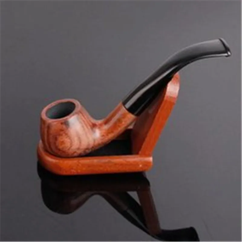 Rosewood pipe filter, portable carving, carved red sandalwood, pipe, smoking set, smoking accessories