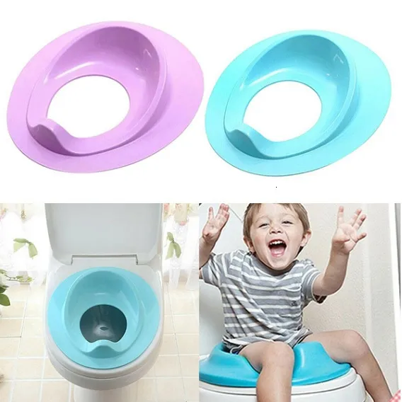 Zitbekleding Babytoilet Zindelijkheidstraining Stoel Kinderen Zindelijkheidszitterkussen Non-slip Splash Guard Infant Poty Cushion 230217