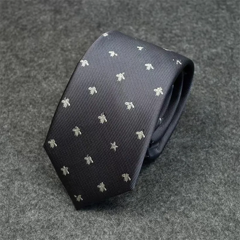 Cravatte 2023 Nuovi Uomini Cravatte moda Cravatta di Seta 100% Designer Cravatta Jacquard Classico Tessuto Cravatta Fatta A Mano per Gli Uomini Da Sposa Casual e Busine