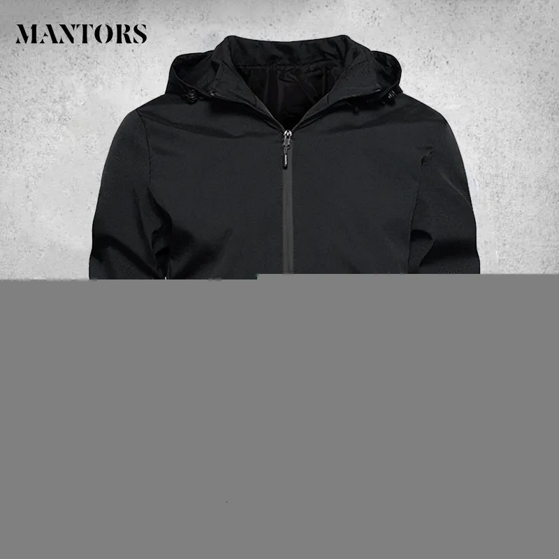 Mensjackor Män Autumn Långärmad solid färg Casual Sport Zipper Outdoor Tops Coat Male Clothing Black Blue Grey Outwears 230216