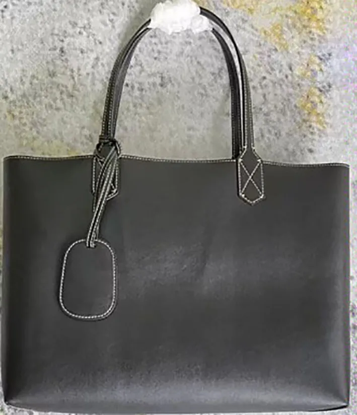 Bolsas de bolsas casuais femininas de couro real de 38 cm de largura