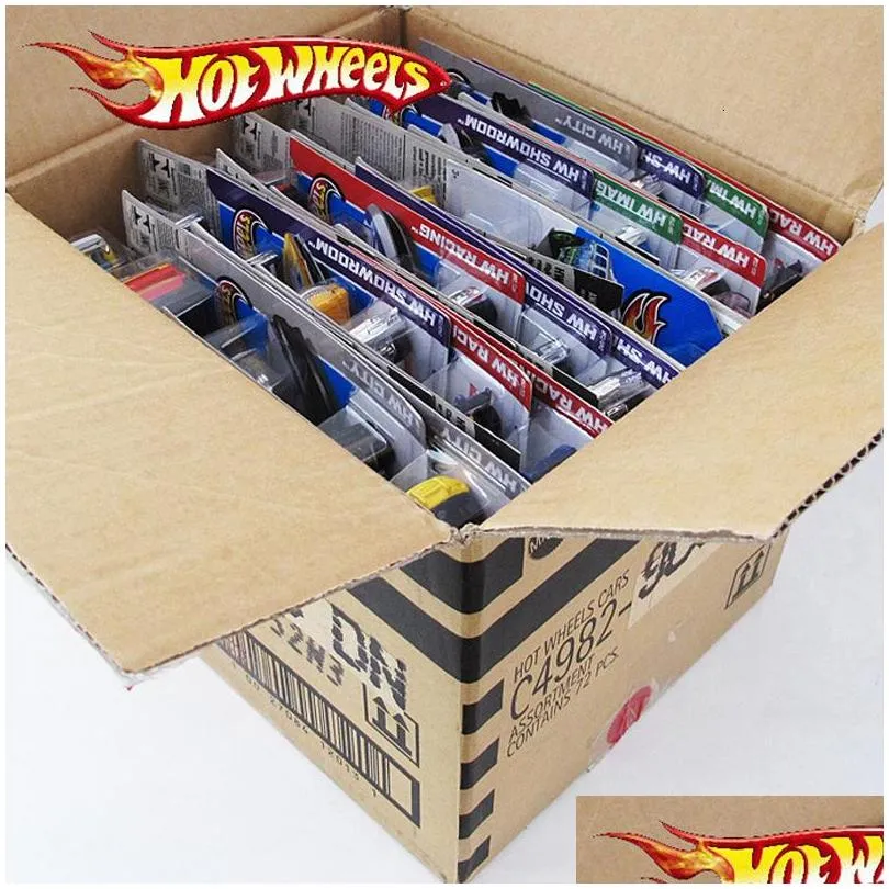 Diecast Model Arabalar 72pcs/Kutu Tekerlekler Metal Mini Araba Brinquedos Oyuncak Çocuk Oyuncakları Çocuklar İçin Doğum Günü 143 Hediye Bırak Teslim Hediyeleri DHBPZ