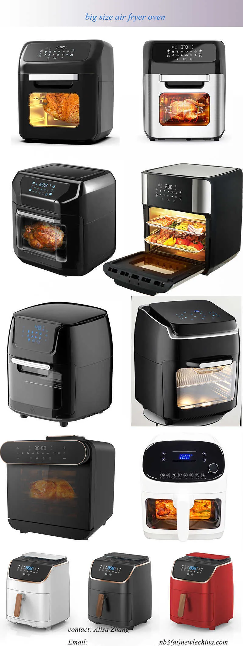 Buy Wholesale China Deep Fryers Deep Air Fryer Without Oil 5.2l Ce