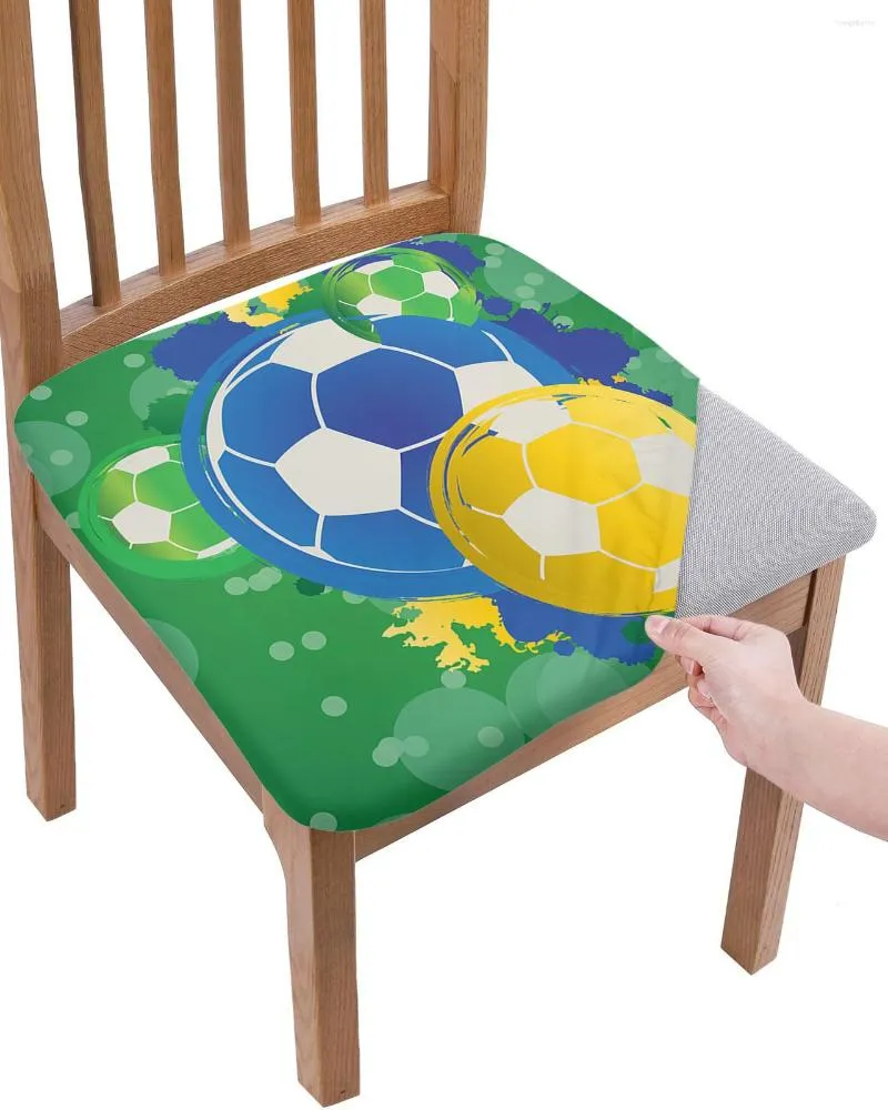 Chaves cadeira de cadeira de futebol grafite verde de sede atlético Cushion Capas de jantar esticadas capa para casa para casa El Banquet Sala