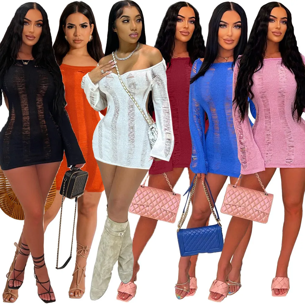 Sexy Backless Bodycon Mini Dress - Spring Hollow Out Design, Long Sleeve - Shop Now! from Dhgate Basic & Casual Dresses - price 17.19 Sexy Backless Bodycon Mini Dress - Spring Hollow Out Design, Long Sleeve - Shop Now! from Dhgate Basic & Casual Dresses - price 17.19