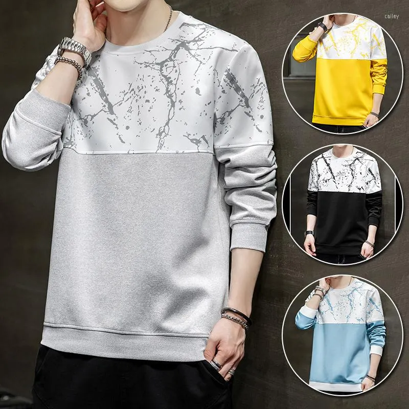 Herren Hoodies Mode Männer Gedruckt Sweatshirt Harajuku Herbst Rundhals Langarm Pullover Casual Lose Sweatshirts Plus 4XL 2023