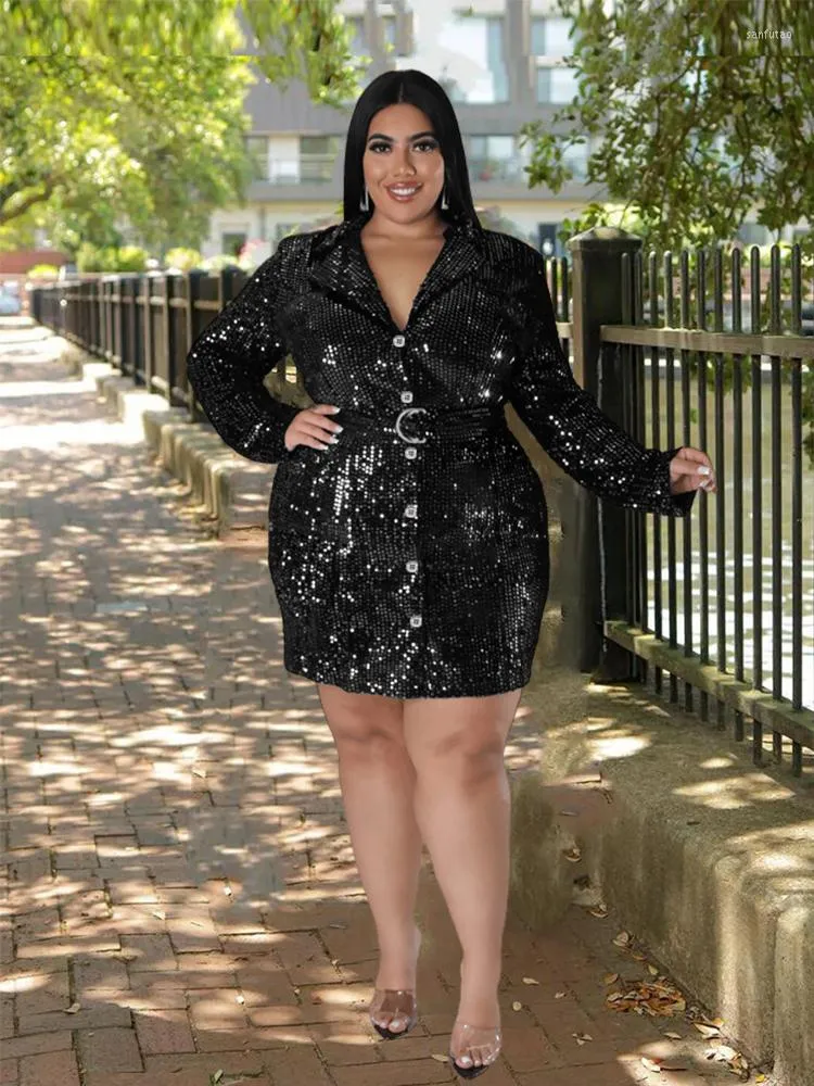 Plus Size Sequin Blazer Plus Size Sequin Dress Elegant Prom