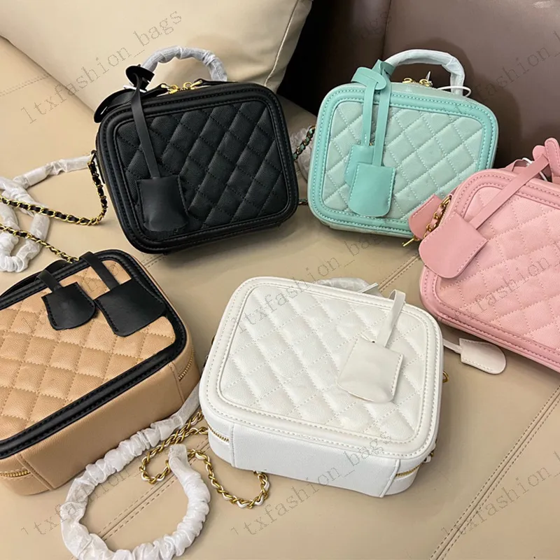 mini crossbody väska makeup väska designer toalettartikar mode påse rosa koppling totes väska kvinnor handväskor kosmetiska toalettartiklar förvaring kosmetiska nöjen fall plånbok 19