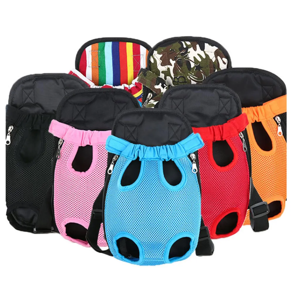 Pet Carrier Backpack, verstelbare Pet Front Cat Dog Carrier Backpack Reistas, benen uit, gemakkelijk geschikt voor reizende wandelcamping voor kleine middelgrote honden katten puppy's