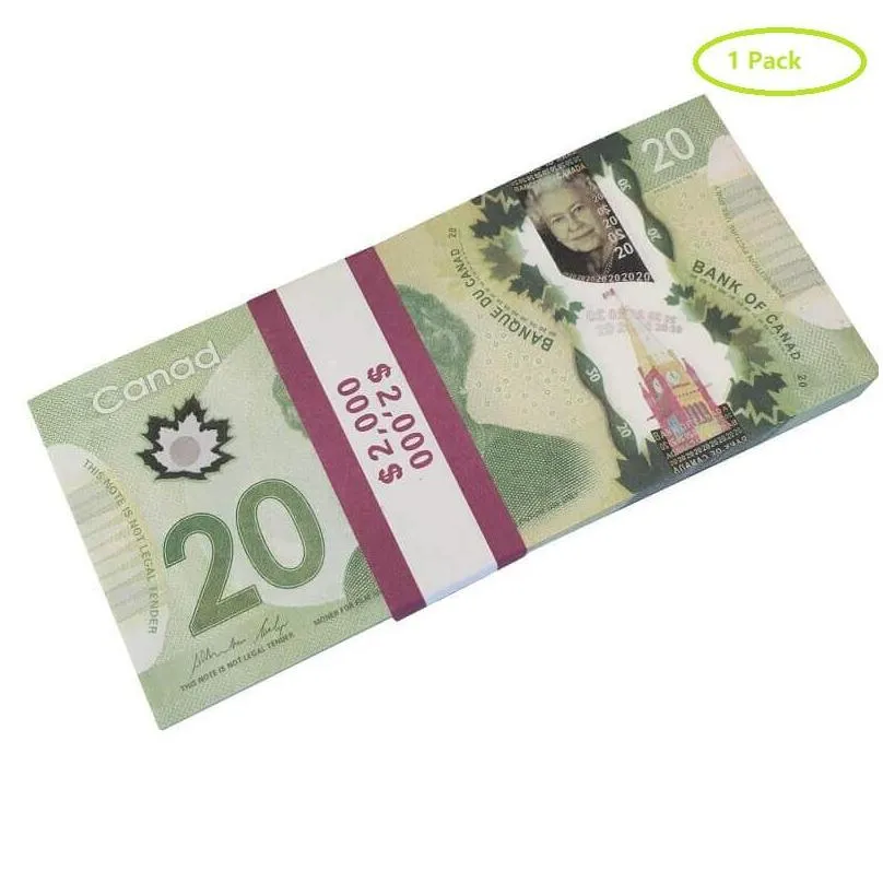Car Dvr Dolls Prop Money Cad Canadian Party Dollar Canada Banconote Note  False Puntelli Di Film Consegna A Goccia Giocattoli Regali Accessori Dhbl9  Da 7,28 €