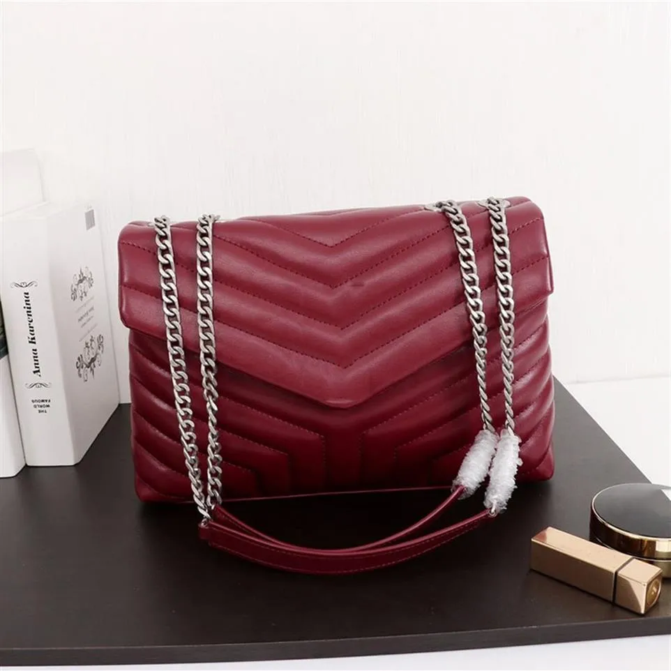 2021 designer luxury handbag shoulder bag ladies fashion metal chain leather crafted model459749232S