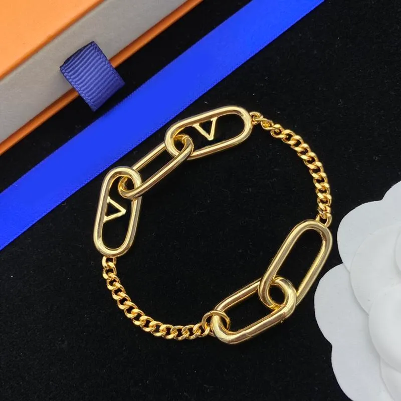 2023-Designer Gold Bangle Luxurys 디자이너 편지 팔찌 여성 편지 팔찌