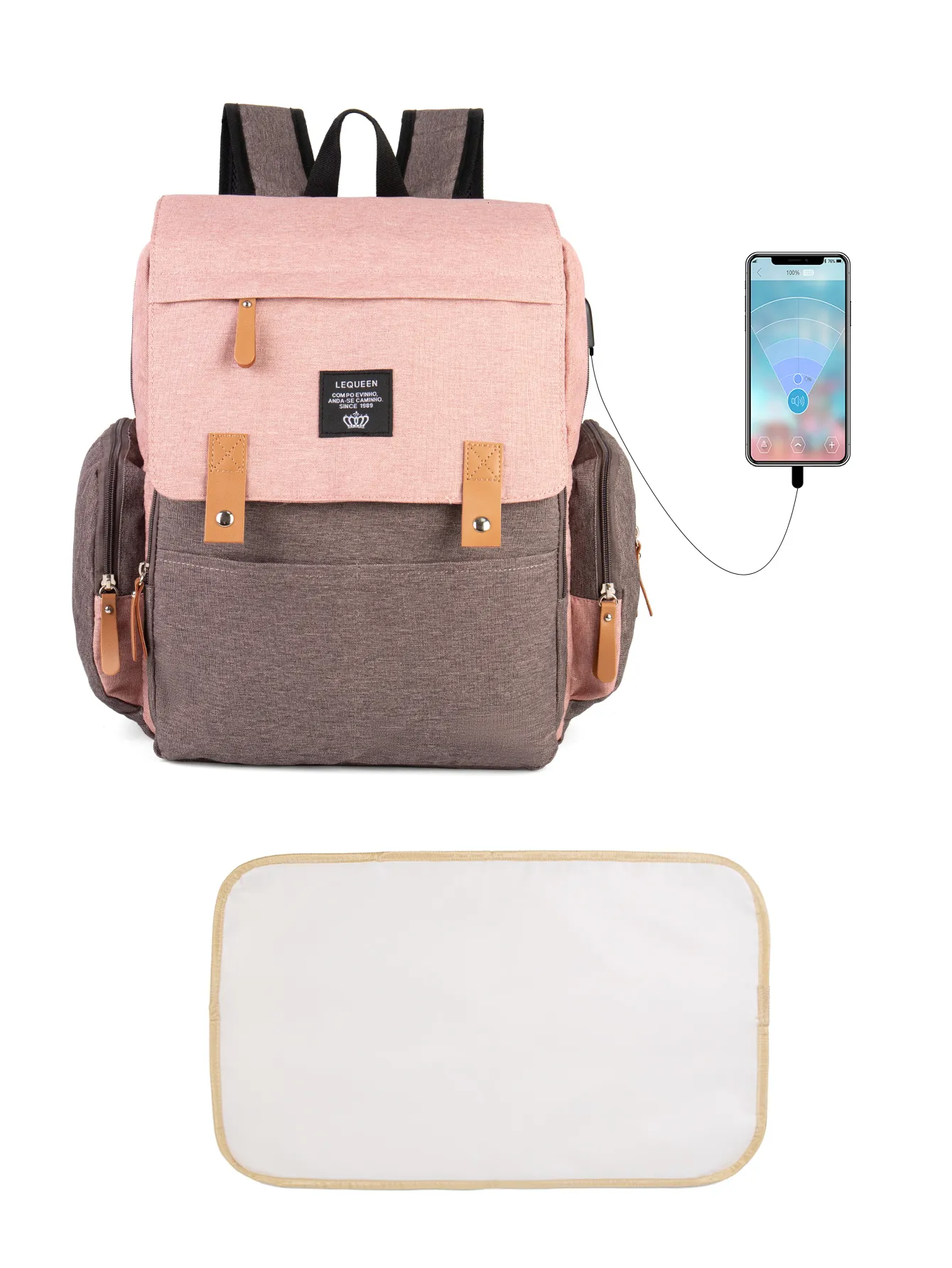 Lequeen diaper bag wholesale 2025