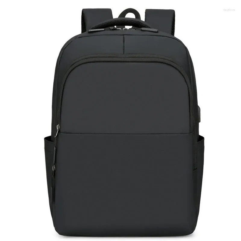 Backpack 15.6 Inch Computer Bag Commuter Business High-capacity Male Student Schoolbag Usb Waterproof