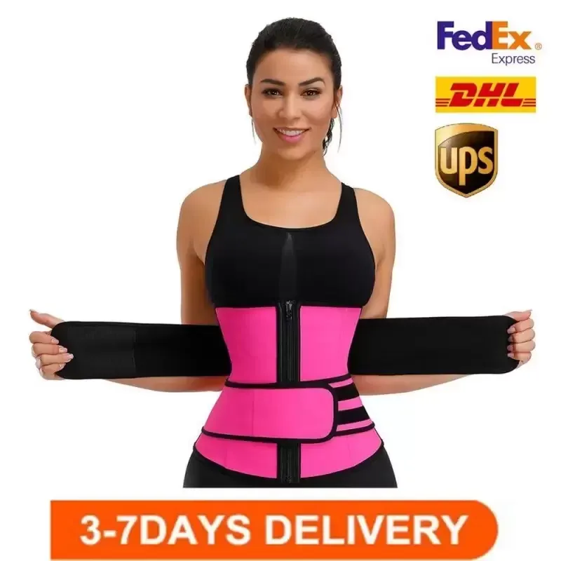 Erkekler Kadın Shapers Bel Antrenör Kemeri Korse Belly Zayıflama Shapewear Ayarlanabilir Bel Destek Gövde Destekleri DHL YENİ FY8084 0217