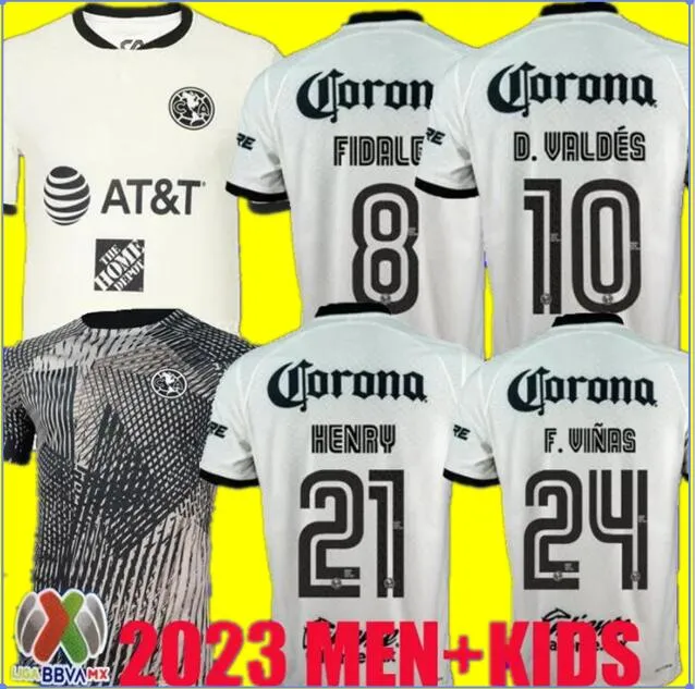 2023 2024 Liga MX Kulübü Amerika Futbol Formaları Üçüncü R.Martinez D