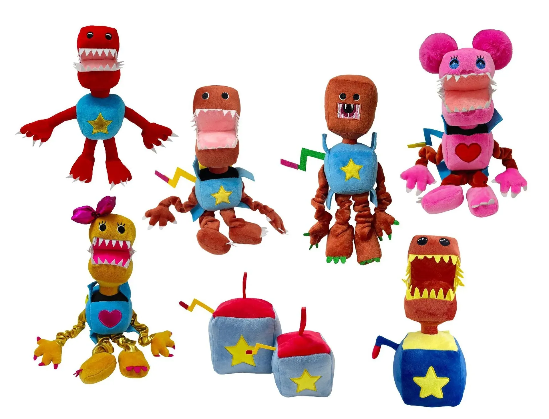 Nuovi giocattoli di peluche Project Playtime Boxy Boo Dolls Regalo di compleanno per bambini giocattolo per bambini D94