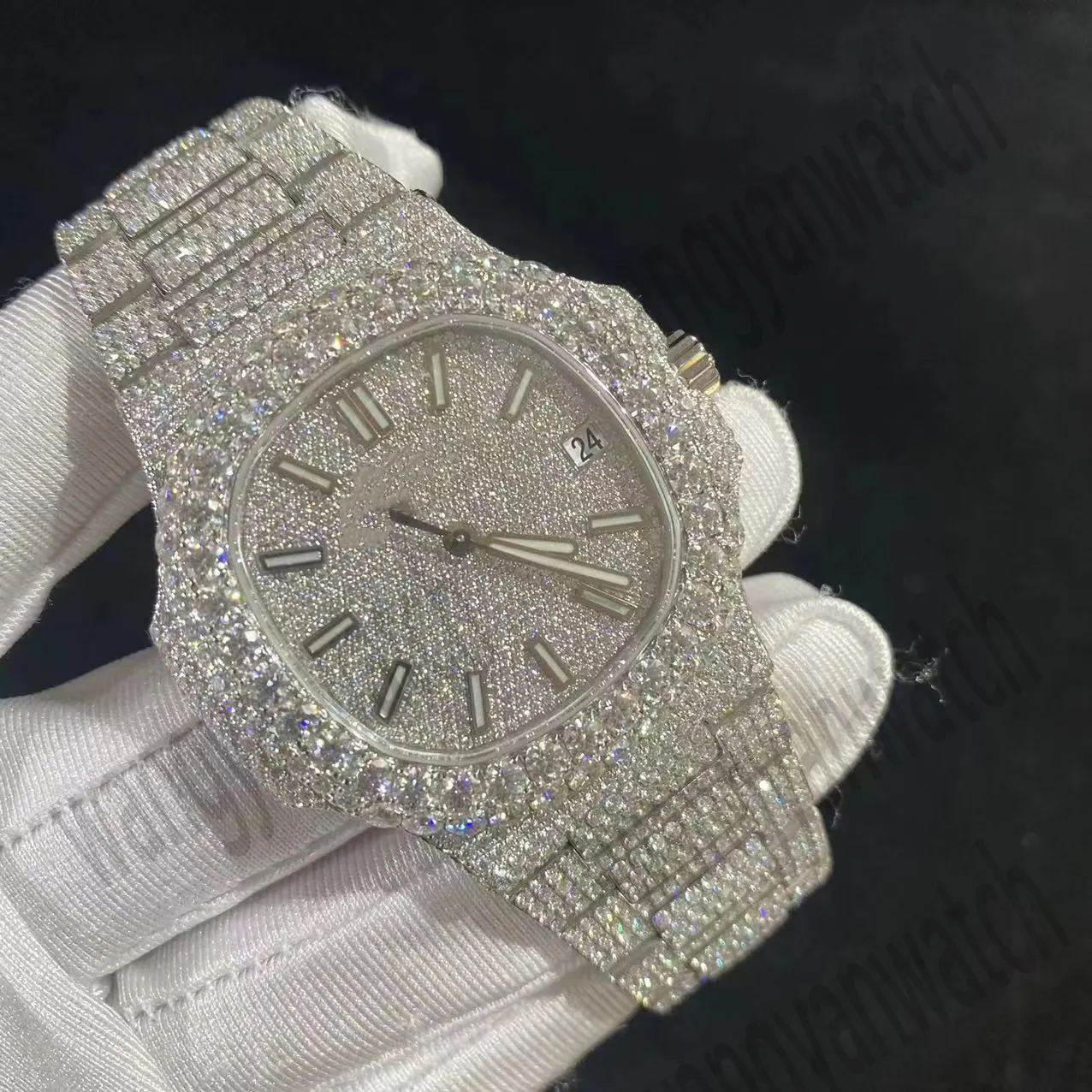 Iced out top patek fake