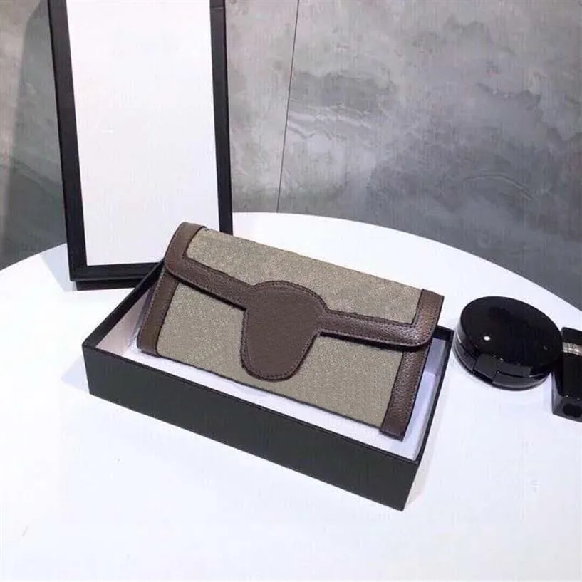 Luxus 3A High-End klassische herzförmige gemusterte Brieftasche mit Box Damen echtes Leder rechteckige Flip-Wallet-Clutch-Tasche Wholes228L