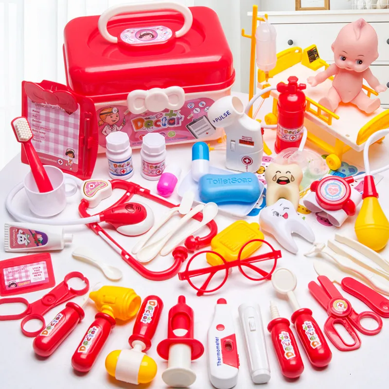 Odoukey Ensemble De Jeu De Dentiste Pour Enfants – Kit Médecin Simulé Dès 4 Ans, Matériaux Lisses Et Sécurisés – Style 2