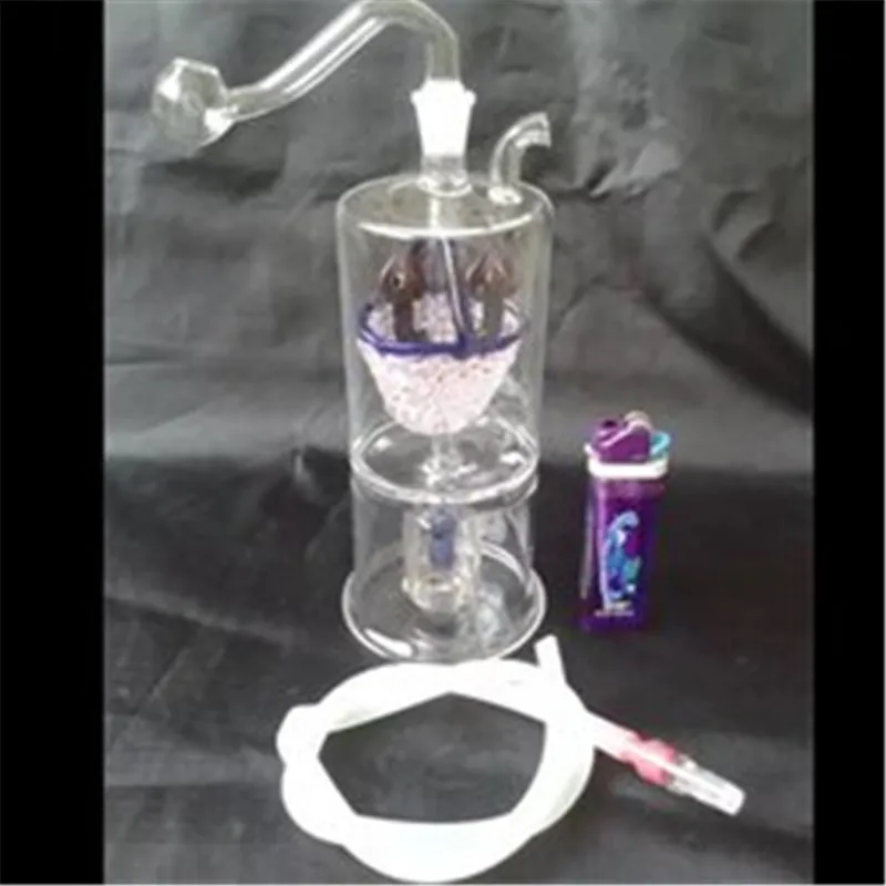 Tubos de fumar cesto de vidro de cesto de ganheira de vidro bongs de vidro de vidro tubos de queimador de ￳leo Tubos de ￡gua Platas de ￳leo de tubo de vidro fumando fumando