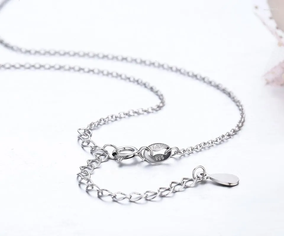 Ketens windshow 925 sterling zilver dunne korte kruisketen choker ketting vrouwen meisjes kinderen 32 cm sieraden kolye kraag collier Bijoux