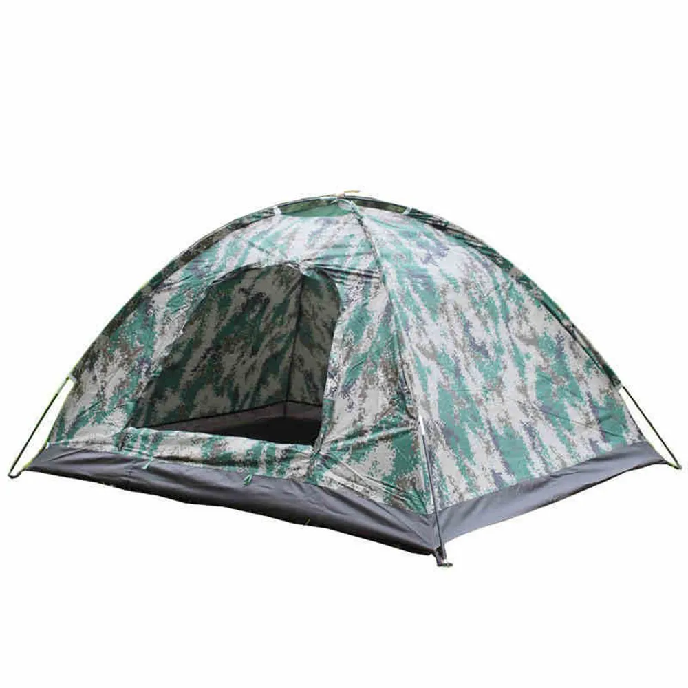 Tendas de acampamento ao ar livre camuflagem t￡tica 1-2 pessoas de combate t￡tico Carpas de soldado de uma pessoa de uma pessoa ￺nica 20Pieces/lote