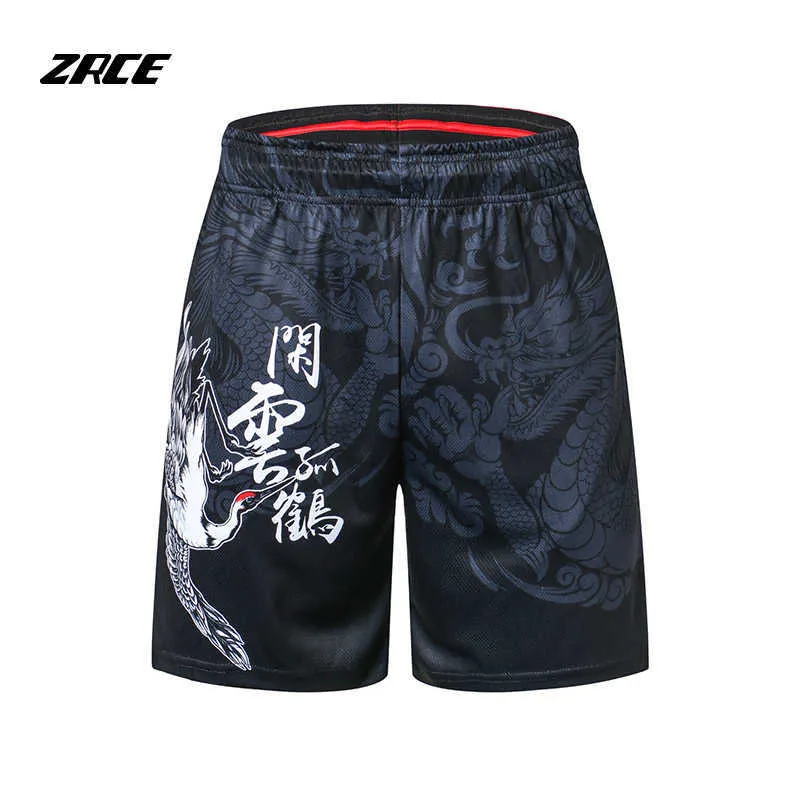 Mäns shorts Bodybuilding Fitness Shorts 3D Printed Summer Brand Clothing Causal Homme Breattable Beach Loose Shorts Men's Shorts Z0216