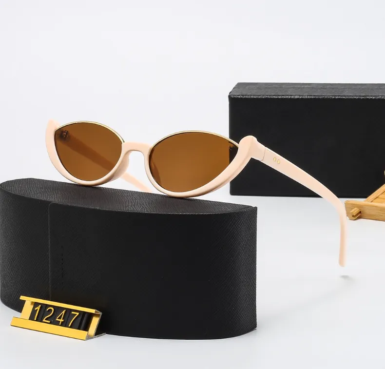 O occhiali da sole per influencer personali di qualità per gatti per donne che guidano occhiali eleganti alla moda