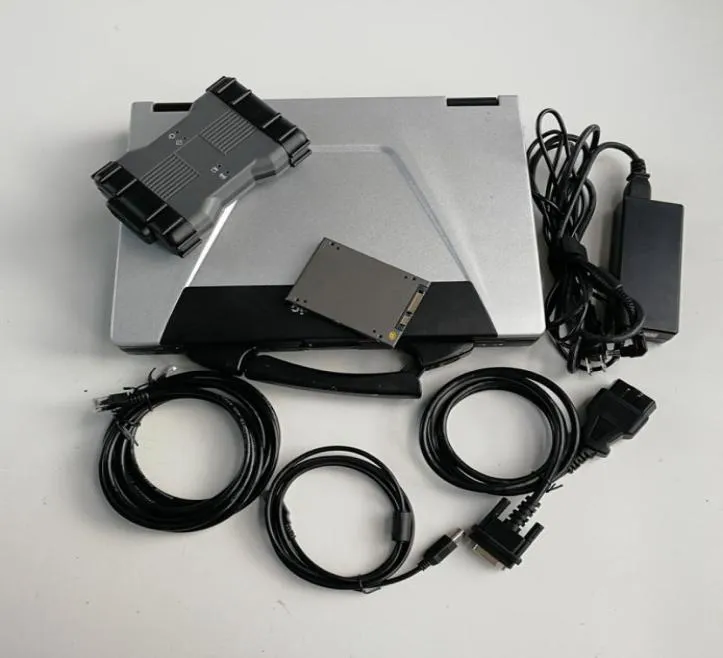 MB Star C6 SD Connect Auto Diagnosis Tools z używanym laptopem CF52 4G V062021 Oprogramowanie i harddisk gotowe do pracy7307556