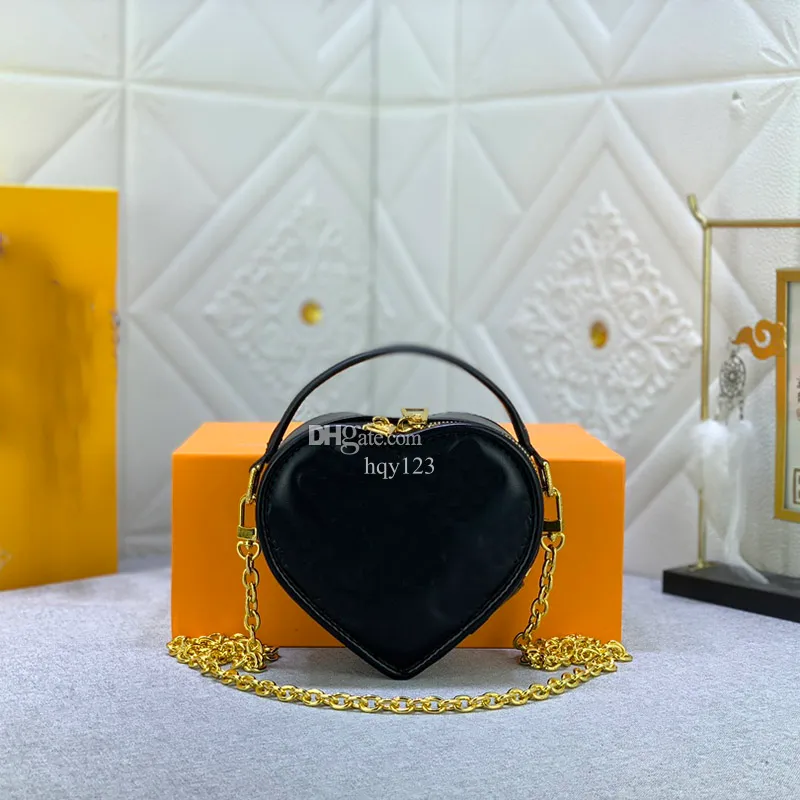 Pop My Heart Designer Bags Bag منذ عام 1854 العلامة التجارية الفاخرة الحجم 14 × 13x5.5cm Model M81893