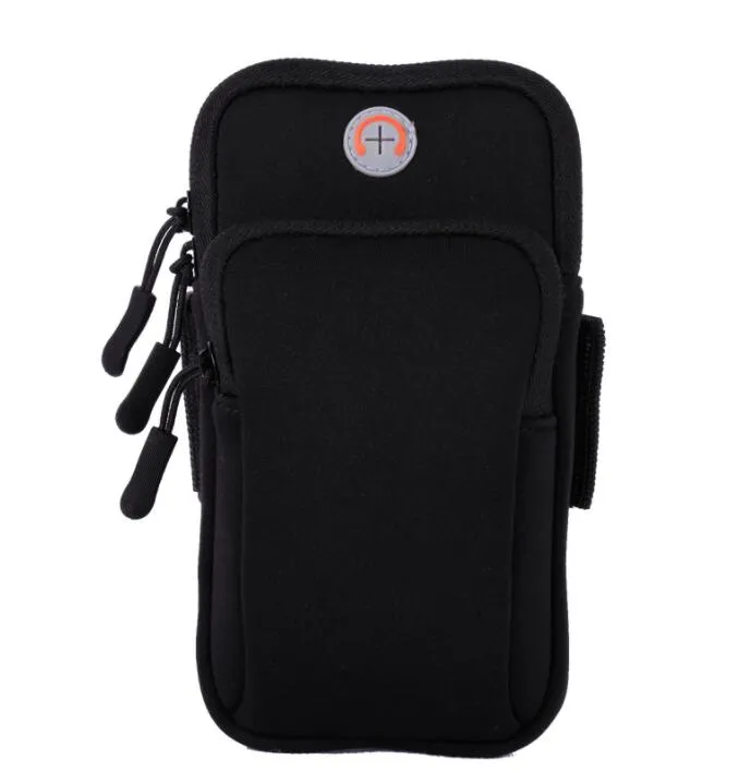 Sac de bras de course hommes femmes sport brassard sac à main Neoperne pochette de téléphone portable étanche en plein air randonnée camping brassard