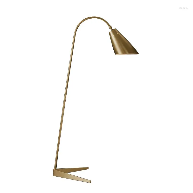 Lampes de table Style moderne lumière lampe de luxe personnalité créative chambre étude tout cuivre décoratif