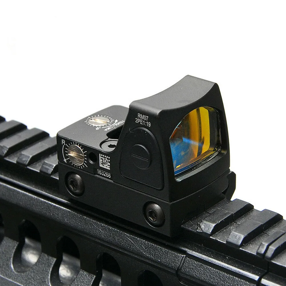 Tactical SCOPE Trijicon RMR Red Dot Sight Collimator / Reflex Sight Scope fit 20mm Weaver Rail For Airsoft / Hunting Rifle