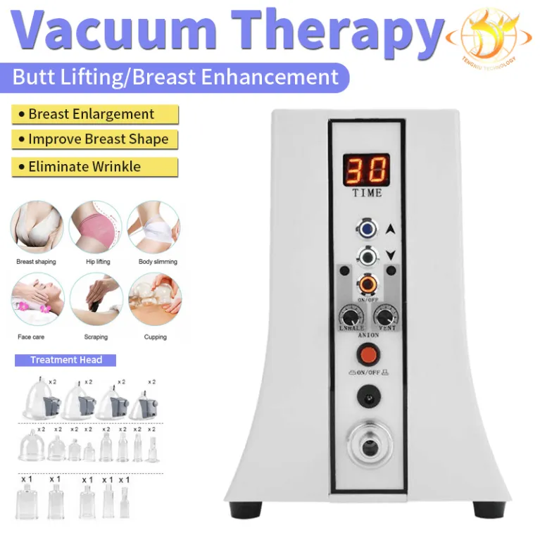 Machine de thérapie de Massage sous vide, rehausseur de buste, pompe de rehausseur de sein, tasse, Machine de beauté de Massage Anti-Cellulite aux états-unis