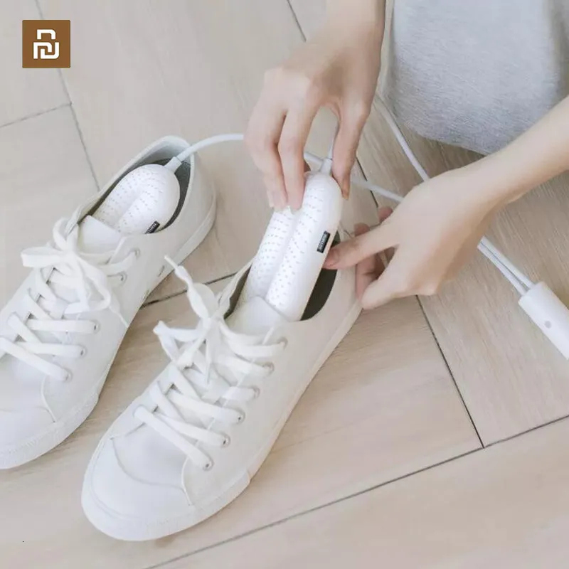 Other Home Garden Youpin SOTHING Portable Shoes Dryer Electric Shoes Dehumidifier Constant Temperature Heater Shoes Deodorization Dryer Machine 230217
