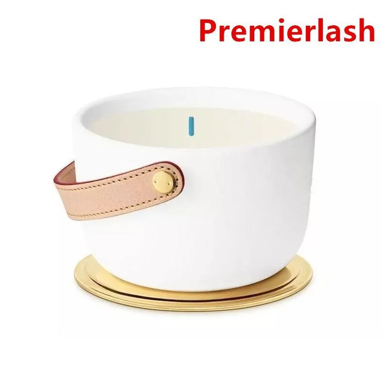 Dvr per auto Altri articoli di bellezza per la salute Premierlash Perd Candle 220G Francia Famoso marchio Bougie Parfum Candles Long Smell Fragrance Deodor Dh2Km