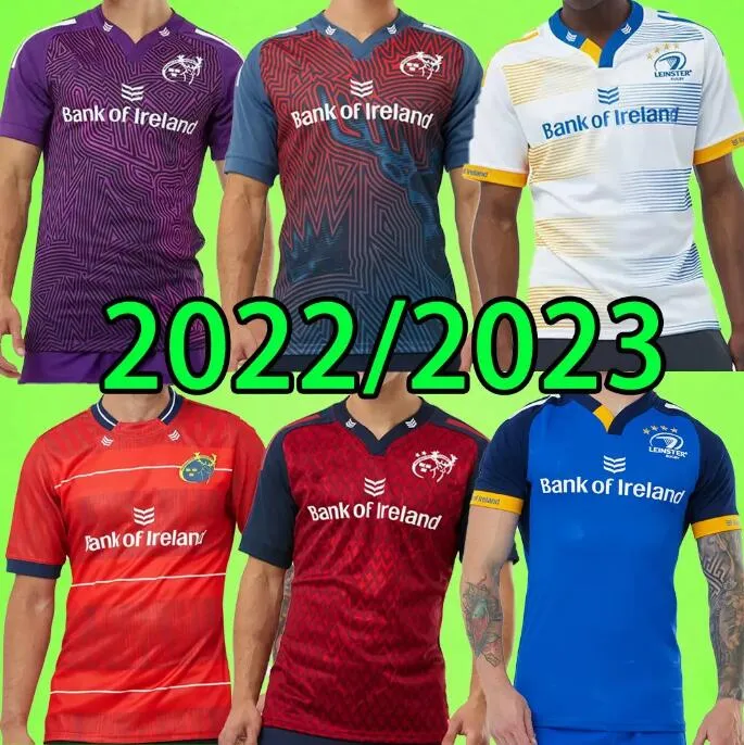 Munster Rugby Jersey 2021 2023 Home and Away Football Shirt for Men Sizes S 5XL