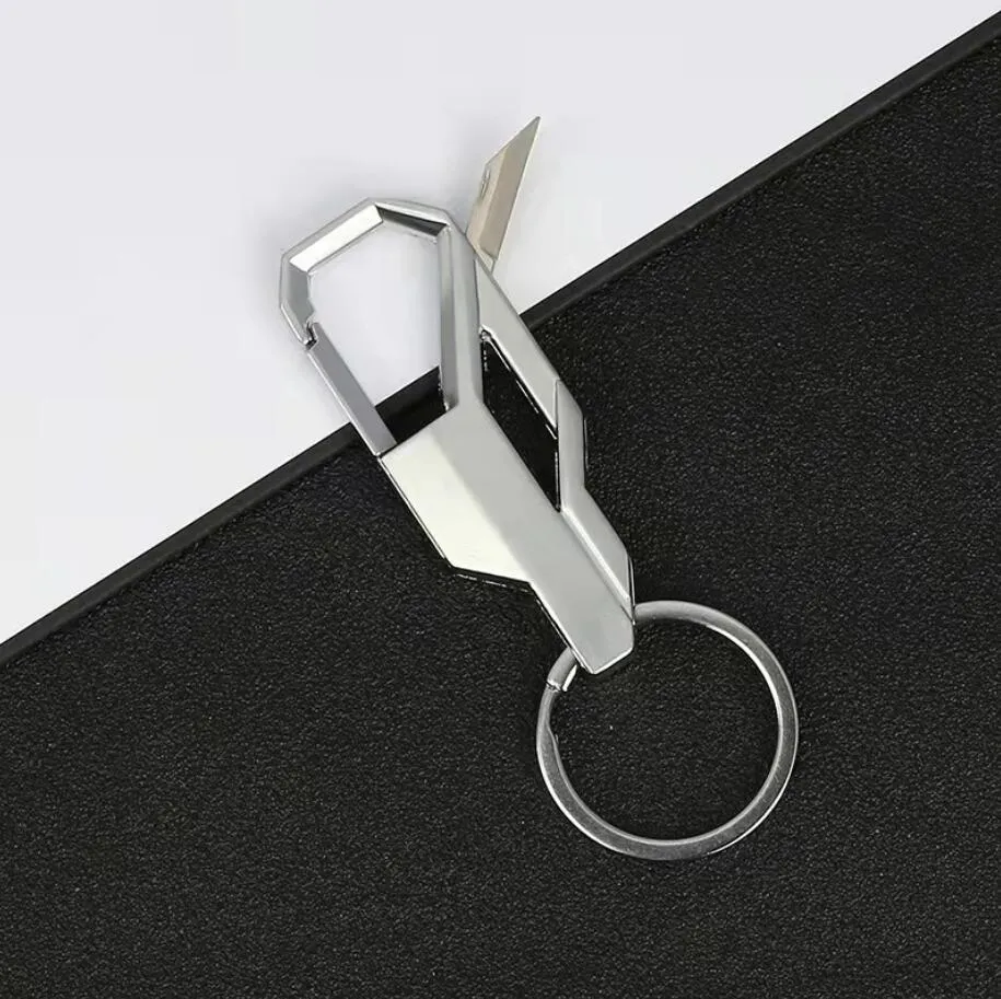 Multifunctional Classic Mini Knife Bottle Opener Keychain With