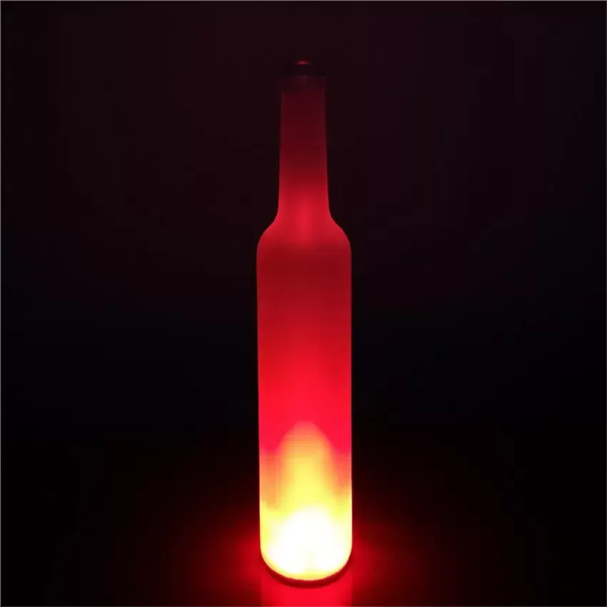 LED Lumious Bottle Stickers Coasters Lights Battery Powered LED Party Drink Cup Mat Decels Festival Nightclub Bar Party Vase Lights E3501