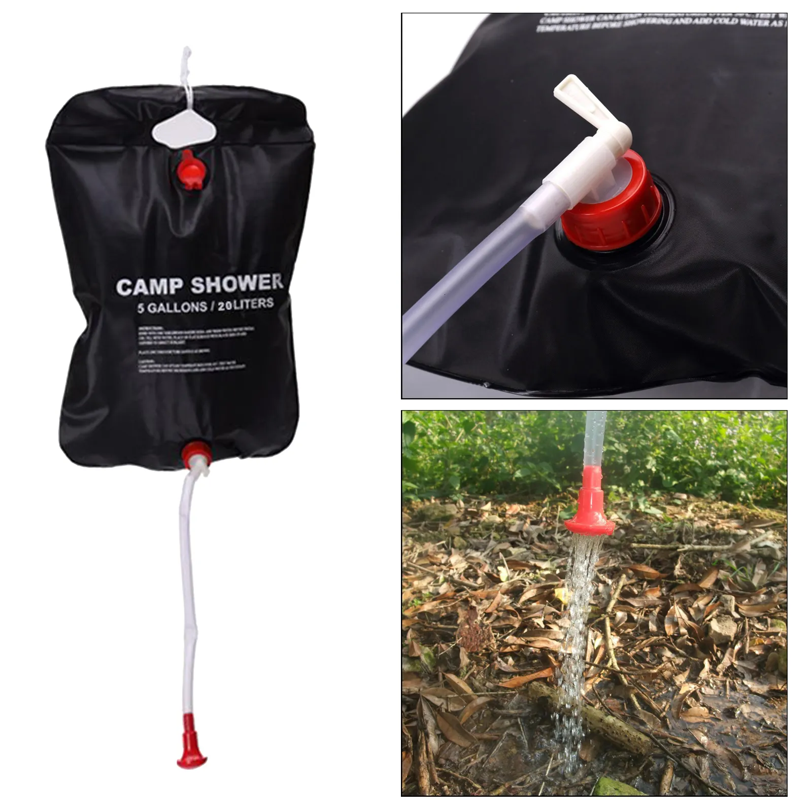 Opslagflessen potten vouwen PVC draagbare badzak camping douchebas voor buitenhydratatie delta houder filtertas camping accessoires 230217