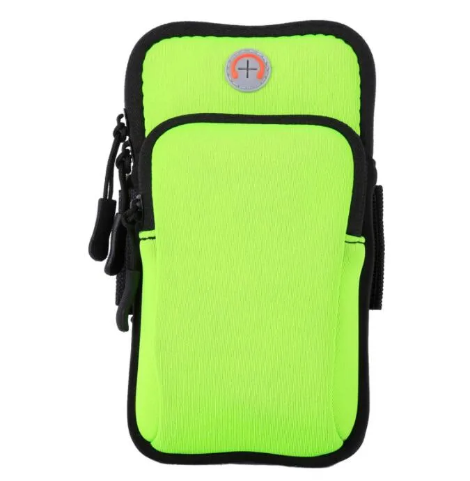 Bolsa de brazo para correr al aire libre multifunción impermeable bolsas de cinturón de brazo correr senderismo deporte riñonera funda de teléfono